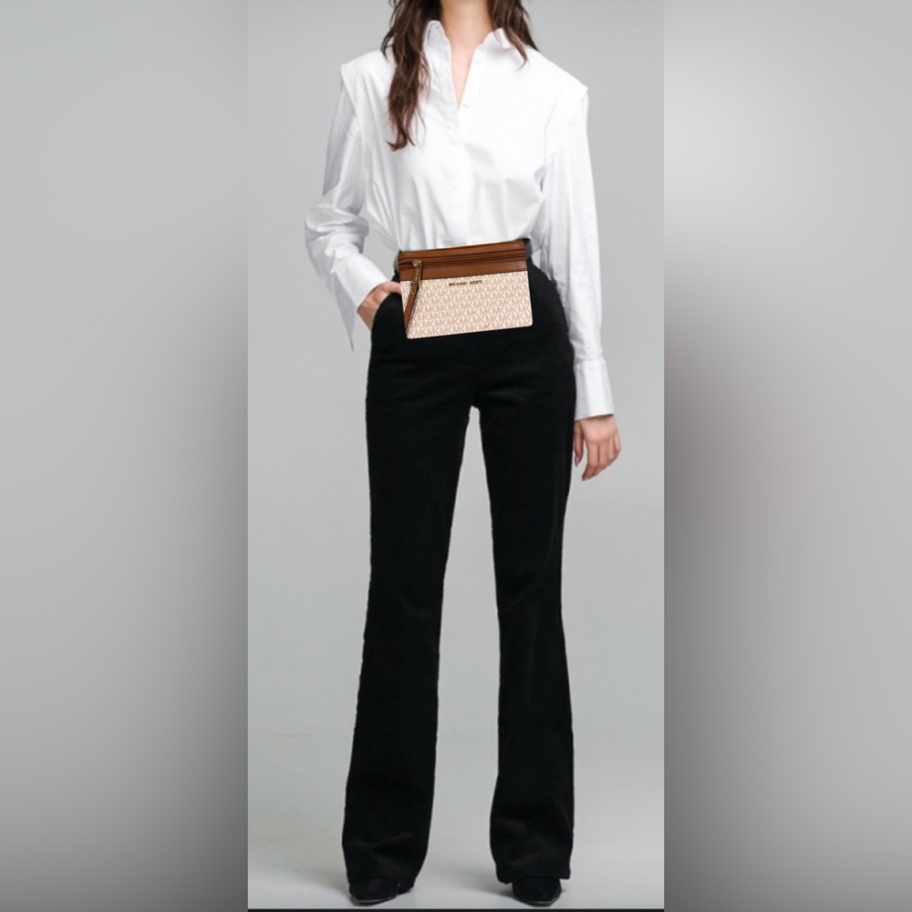 Michael Kors Tan and Cream Belt Bag - Picture 3 of 8